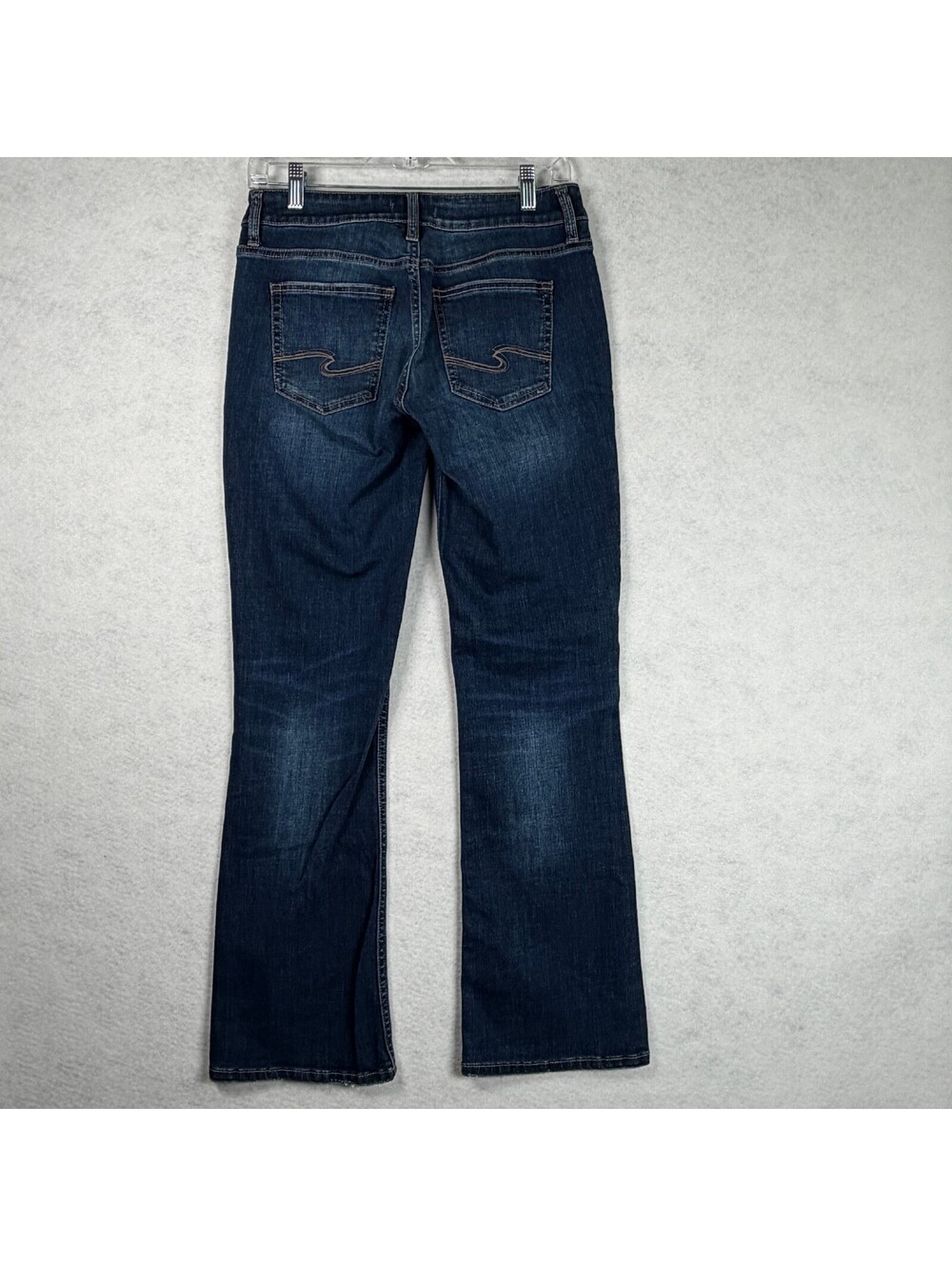 Silver Jeans Co. Suki Slim Boot Dark Blue Denim Jeans W29 L31 - Picture 3 of 10